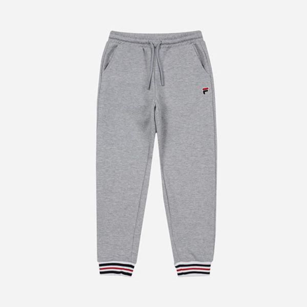 Fila Paolo Warm Up Fleece Boy's Jogger Pants - Grey,NZ 372-37295